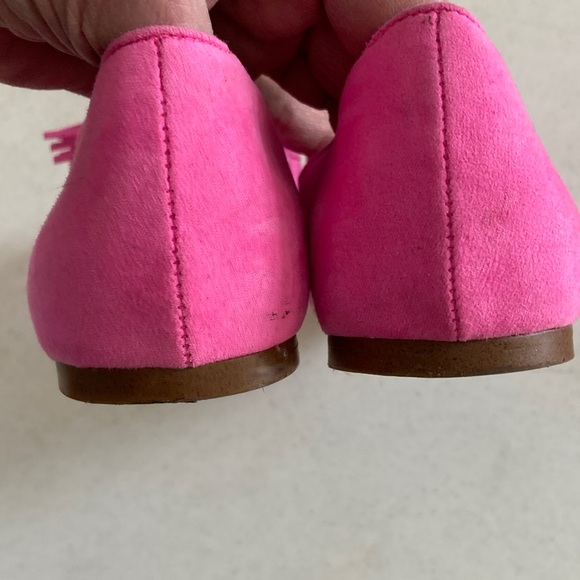 J. Crew Vibrant Pink Tassel Loafers - Picture 6 of 7